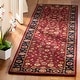 preview thumbnail 3 of 24, SAFAVIEH Handmade Heritage Dwan Traditional Oriental Wool Rug 2'3" x 18' Runner - Red/Navy - Runner