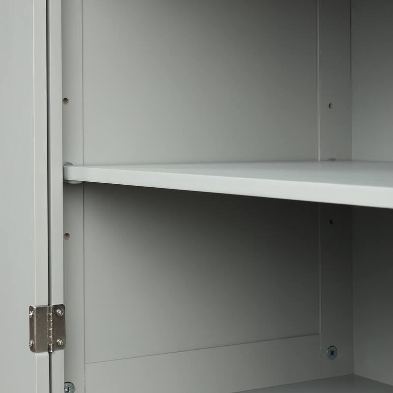 Freestanding Storage Cabinet with Two Drawers