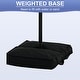 preview thumbnail 64 of 64, Ainfox 10 ft. Patio Offset Solar LED Umbrellas Cantilever Outside Umbrellas with Base