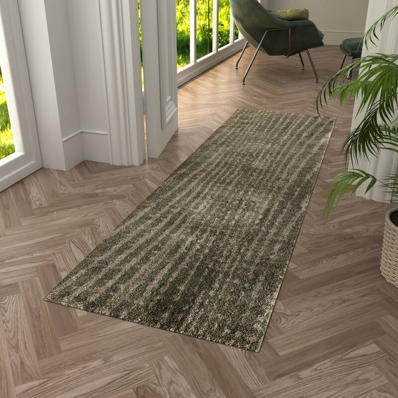 Peavy R39QD Abstract Modern Area Rug