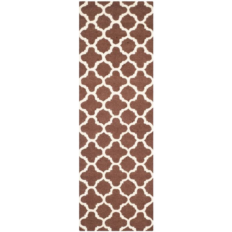SAFAVIEH Handmade Cambridge Touria Modern Moroccan Wool Rug