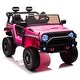 preview thumbnail 24 of 98, Christmas Gift 24V Ride-On Truck for Kids, Double Seat, Bluetooth, Remote Control