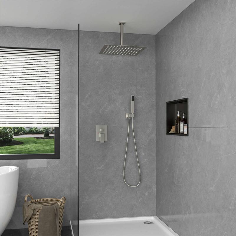Lordear 16-inch Square Rain Shower Head