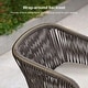 preview thumbnail 2 of 9, PURPLE LEAF 11 Pieces Outdoor Dining Set Metal Rattan Furniture Set for Lawn Backyard Patio Dining Set