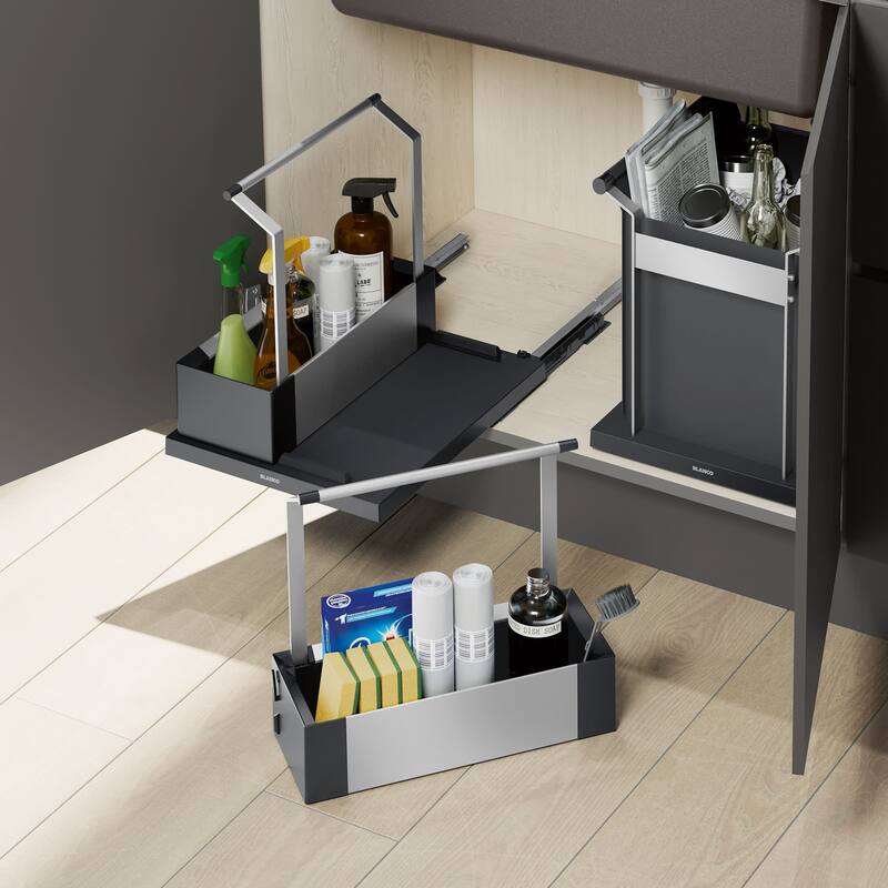 Blanco 527668 Storage Caddy 40 Kitchen Cabinet Organizer - Double