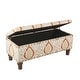 preview thumbnail 24 of 48, Copper Grove Muscari Upholstered Storage Bench with Nailhead Trim