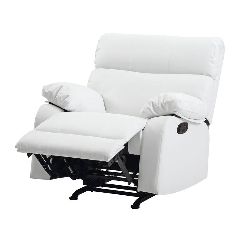 Manny Faux Leather Rocker Recliner