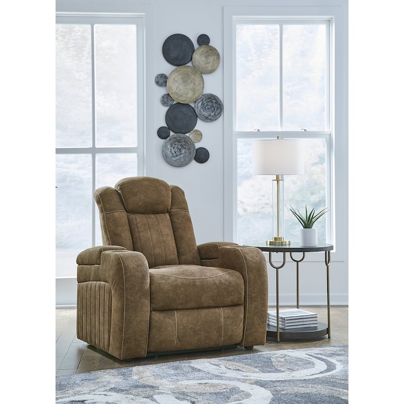 Signature Design by Ashley Wolfridge Brindle Power Recliner