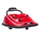 preview thumbnail 1 of 5, 12V Toddler Bumper Car - 360° Rotation, LED Lights & Music - Red Red - Kids