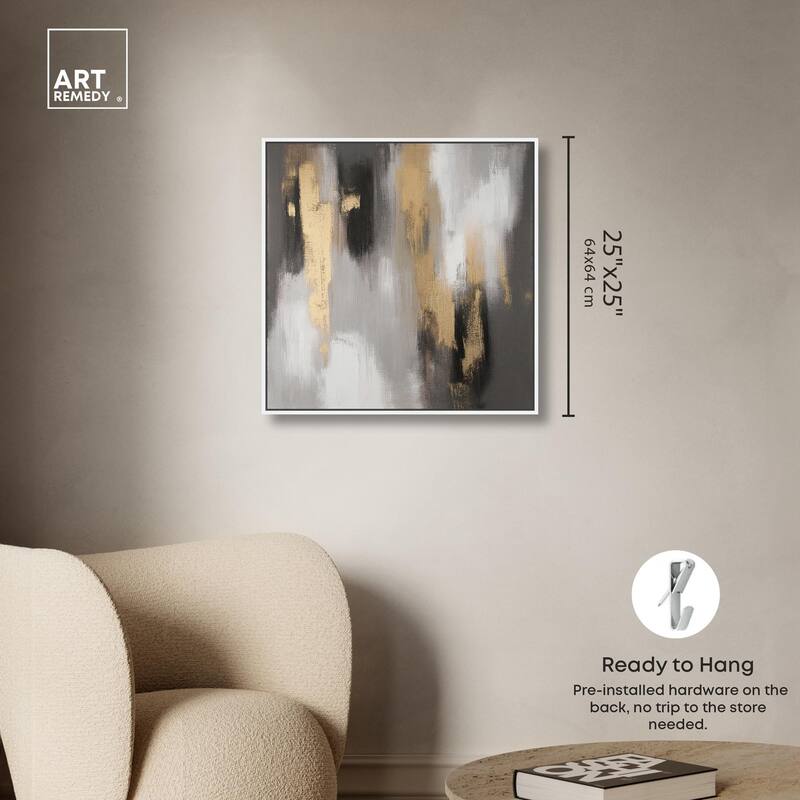 Gleaming Abyss I Canvas by Art Remedy