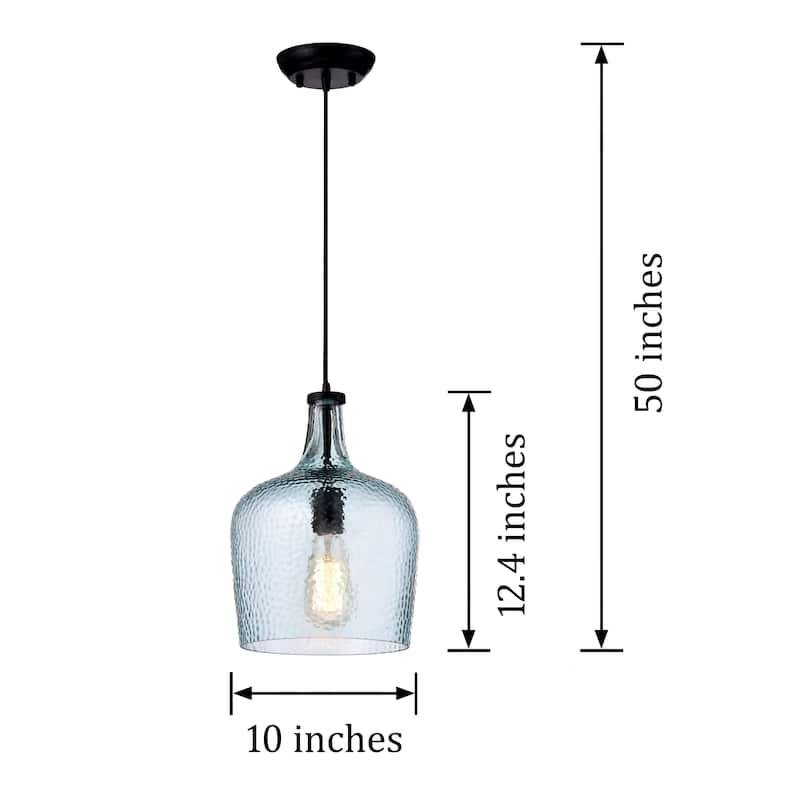 Belinda Mouth-blown Antique Pendant Chandelier