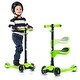 preview thumbnail 2 of 6, Lascoota 2-in-1 Kids Kick Scooter, Adjustable Height Handlebars and Removable Seat
