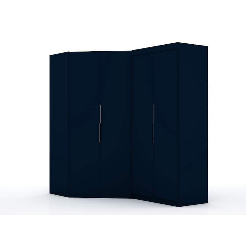 Manhattan Comfort Mulberry 7-Piece Wardrobe Closet