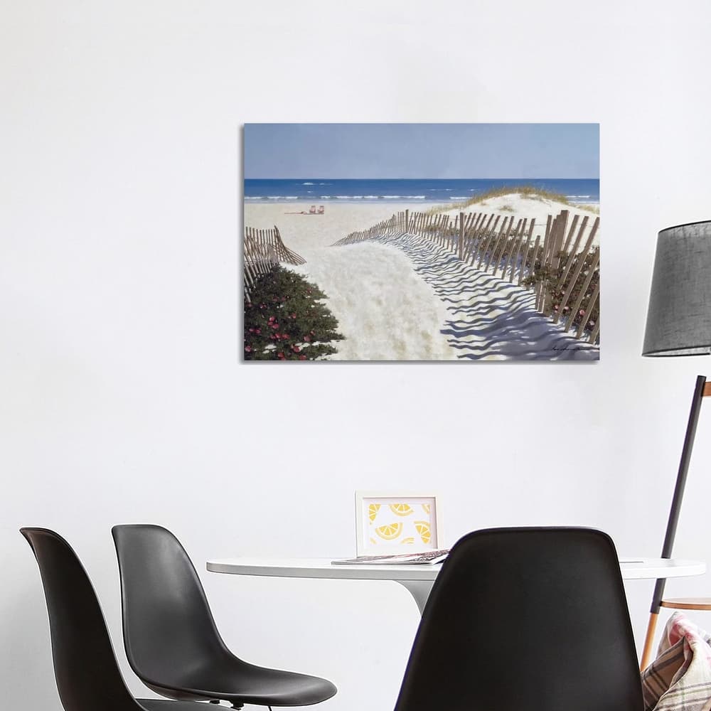 iCanvas "Walk To The Beach" by Zhen-Huan Lu Canvas Print