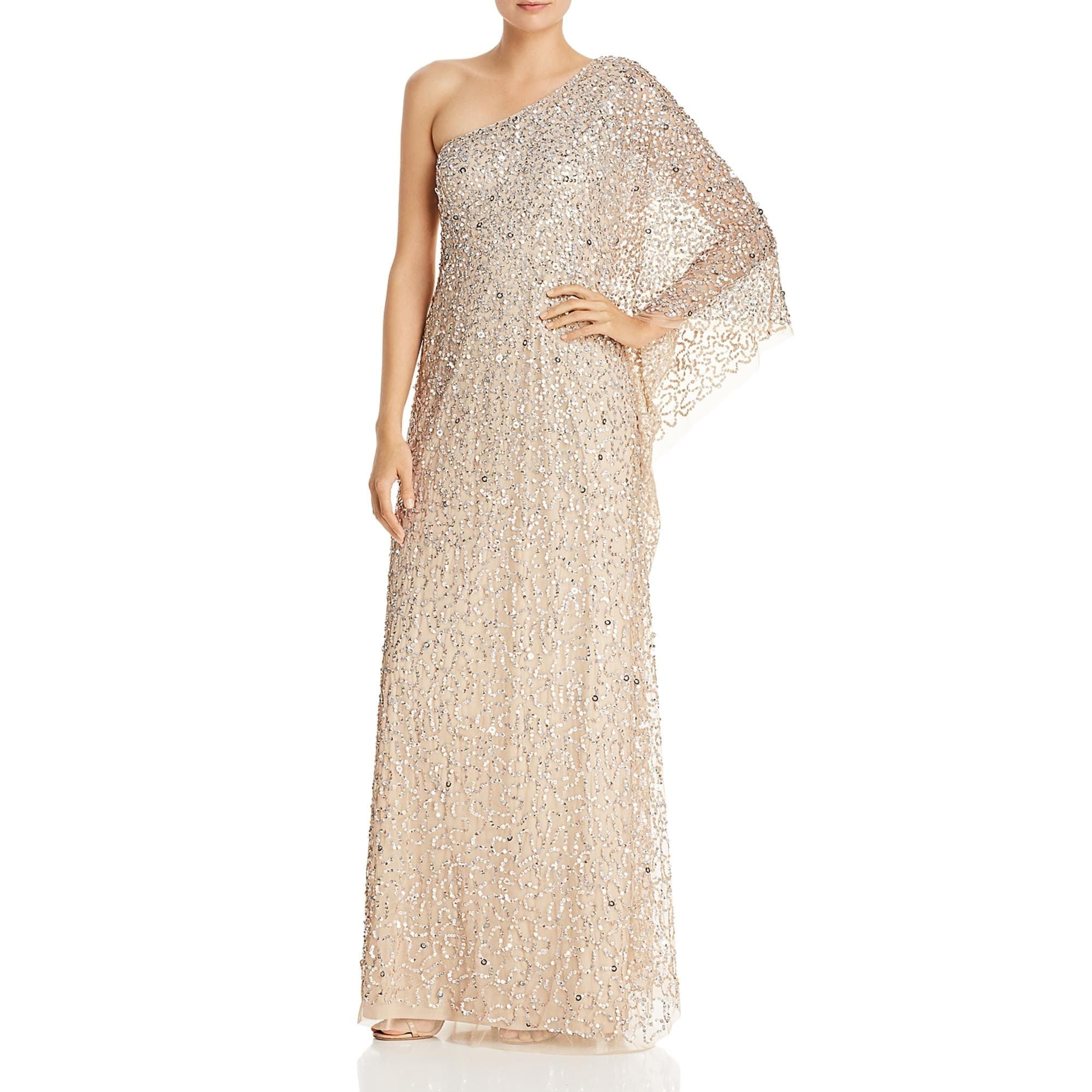 adrianna papell evening dress