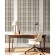 preview thumbnail 13 of 33, Harry & Grace Thornbury Tailored Plaid Peel and Stick Wallpaper