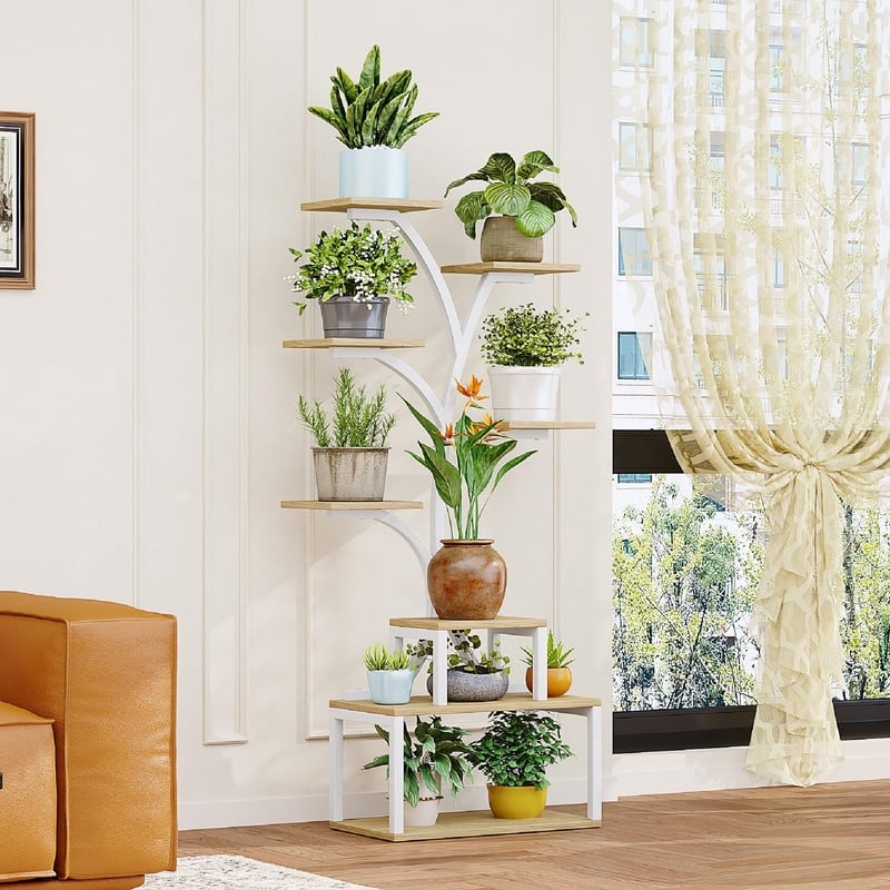 Plant Stand Indoor Plant Shelf - 20.47 x 10.2x 56.5 inches