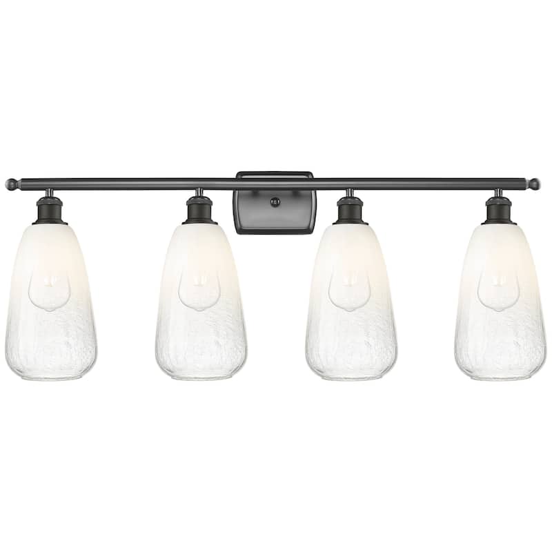 Innovations Lighting 516-4W-14-36 Brookhaven Almond Vanity Brookhaven - Oil Rubbed Bronze / Opal