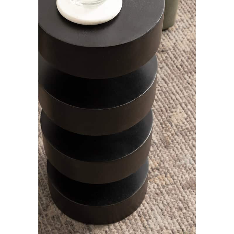 Kate and Laurel Omar Round Drink Table