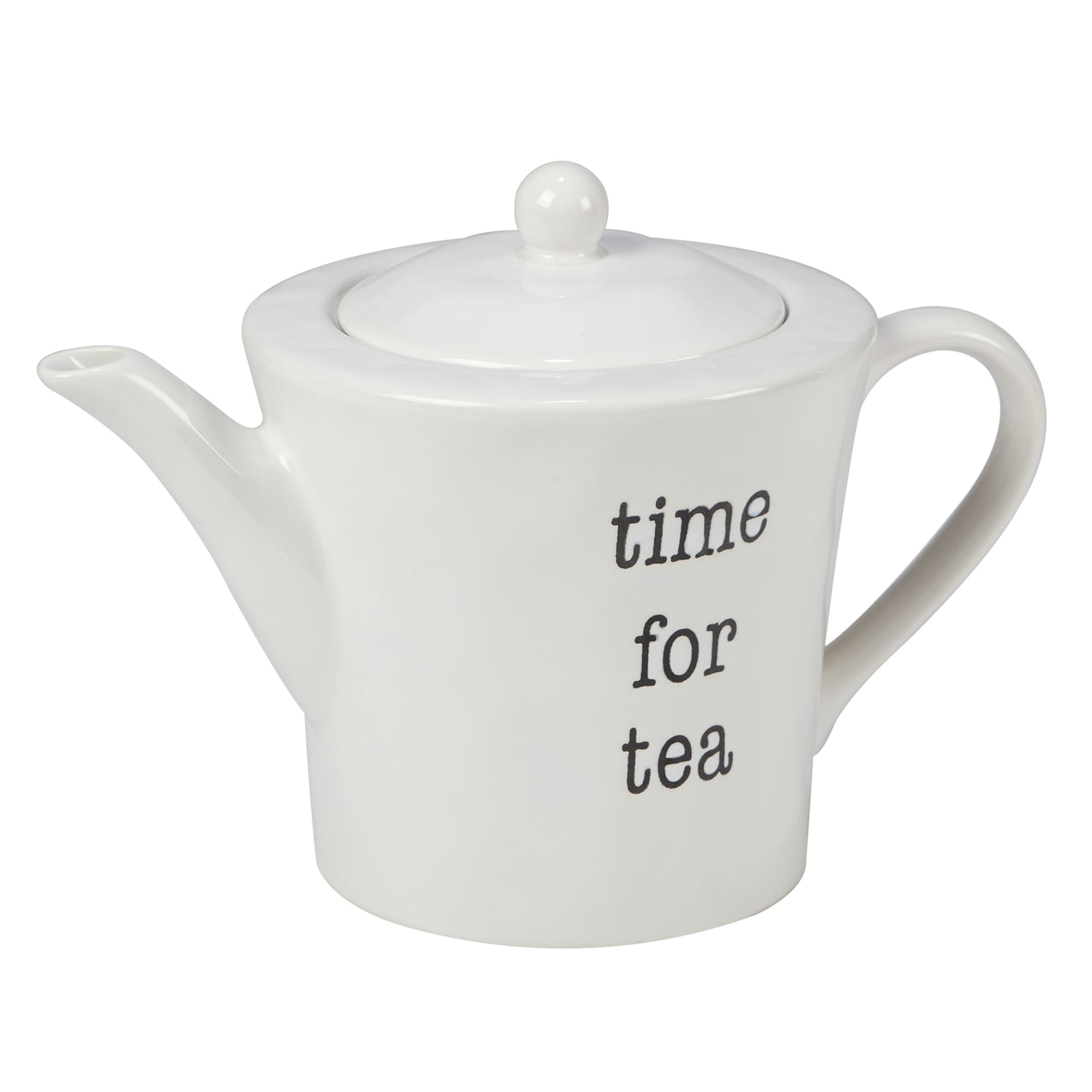 Teapot 32 oz White Porcelain