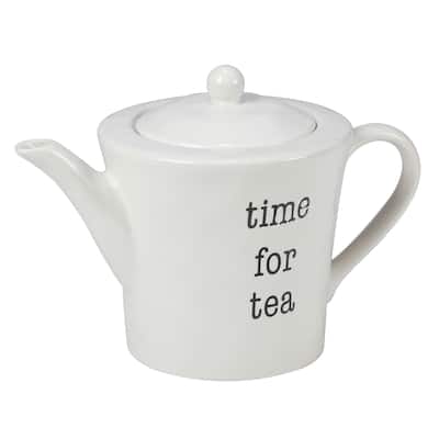 Certified International Just Words 32 oz. Teapot