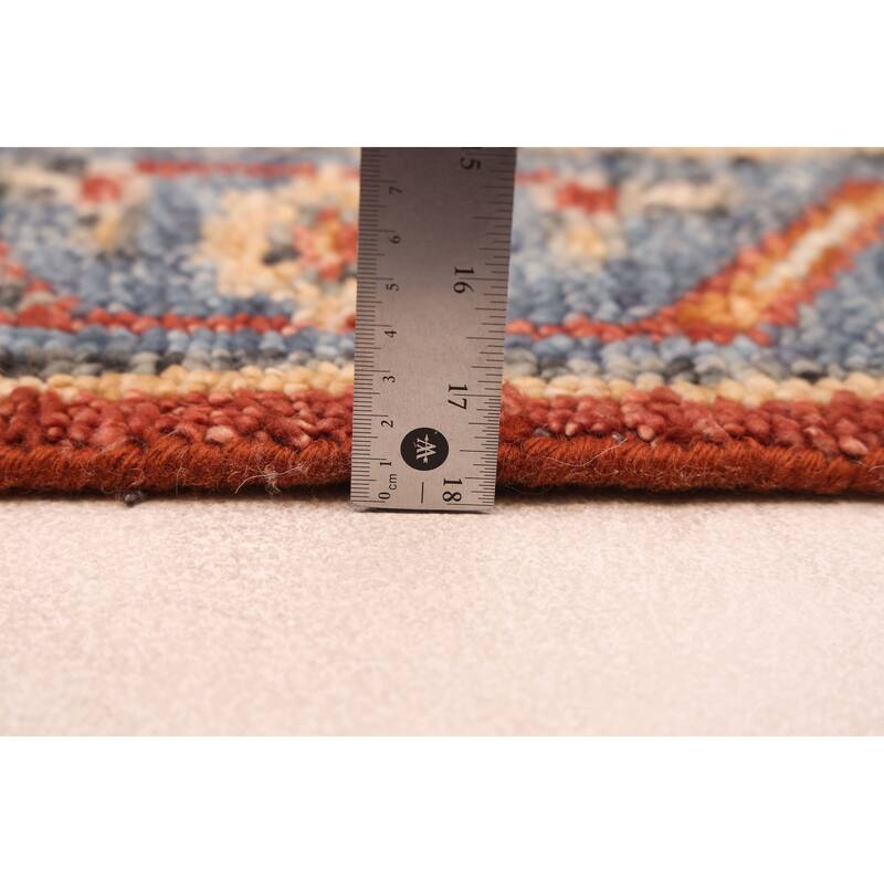 ECARPETGALLERY Hand-knotted Jules Serapi Dark Copper Wool Rug - 2'8 x 9'11