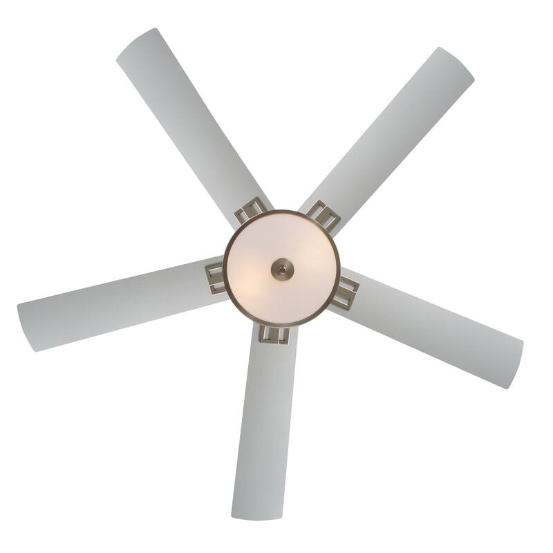 52-inch Reversible 5-Blade Fandelier Ceiling Fan with Light and Remote
