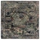 preview thumbnail 15 of 105, SAFAVIEH Handmade Anatolia Ramzia Traditional Rug 6' Square - Grey/Green