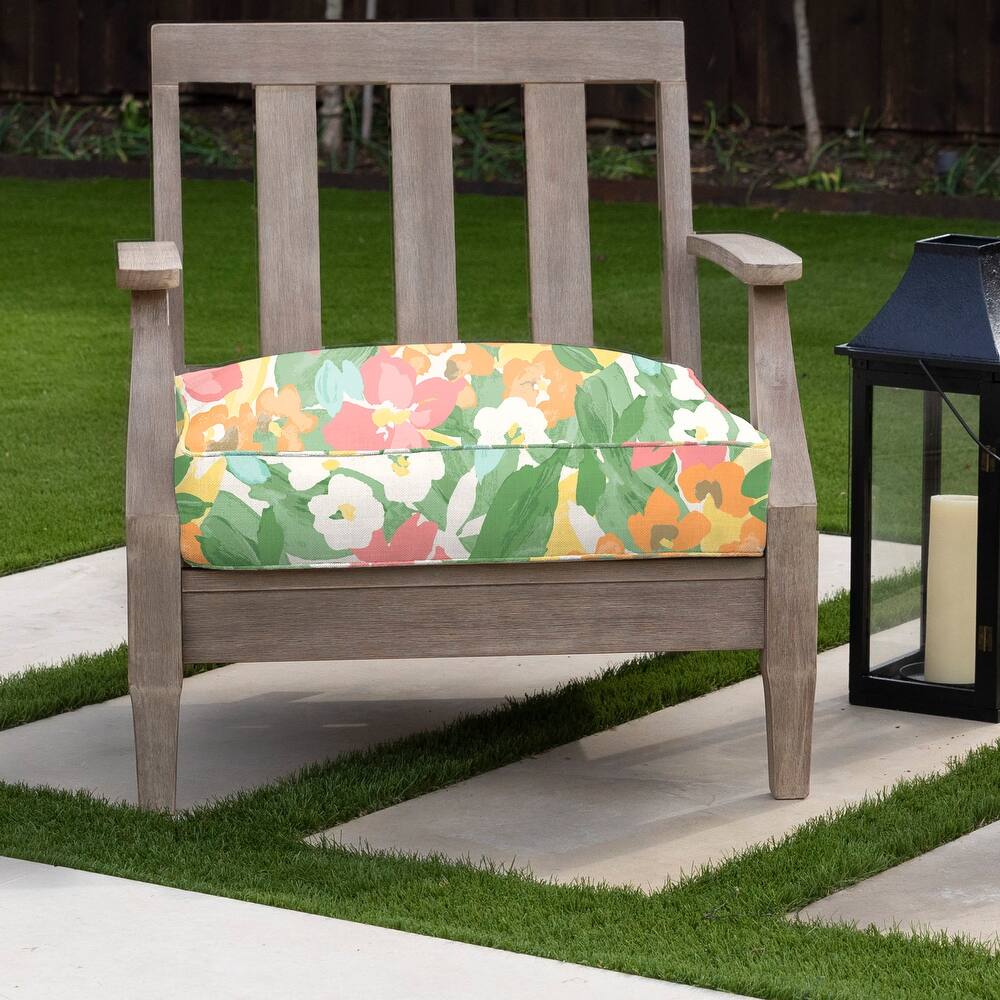 Sorra Home Outdoor Corded Deep Seating Cushion