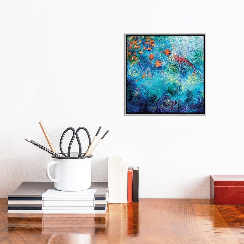 iCanvas "Green River Sockeye" by Iris Scott Framed