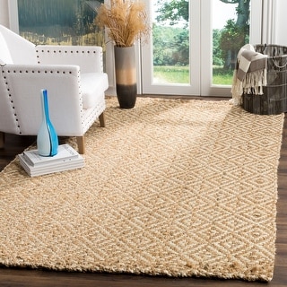 SAFAVIEH Handmade Natural Fiber Daiana Diamond Trellis Jute Rug
