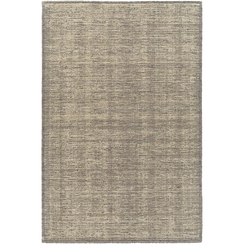 Neve Handmade Modern Textured Wool Area Rug