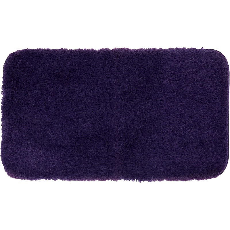 Mohawk Home Pure Perfection Solid Patterned Bath Rug - 1'8" x 2'10" - Purple