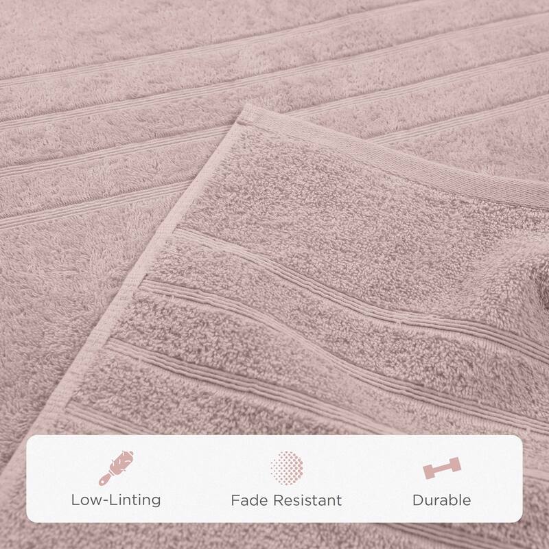 Martex Ultimate Performance Cotton Low-Lint Soft Absorbent Towel Set