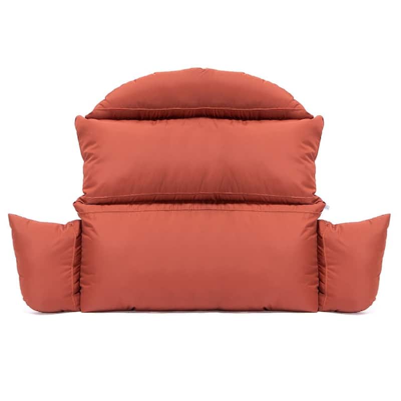 2-Person Hanging Egg Chair Cushion - Durable, Soft Outdoor Swing Seat Replacement - All Colors