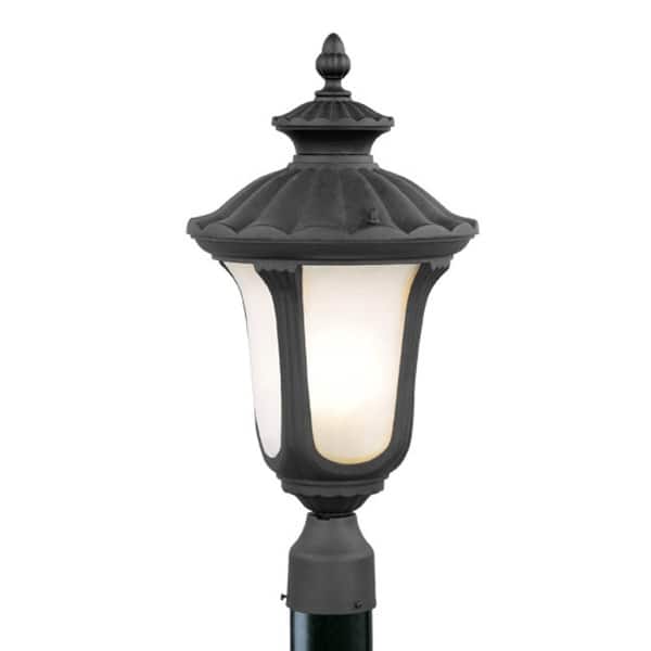 slide 2 of 6, Livex Lighting Oxford 3 Light Outdoor Post Light