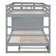 preview thumbnail 40 of 43, Full Over Full Bunk Bed with Twin Size Trundle and Staircase