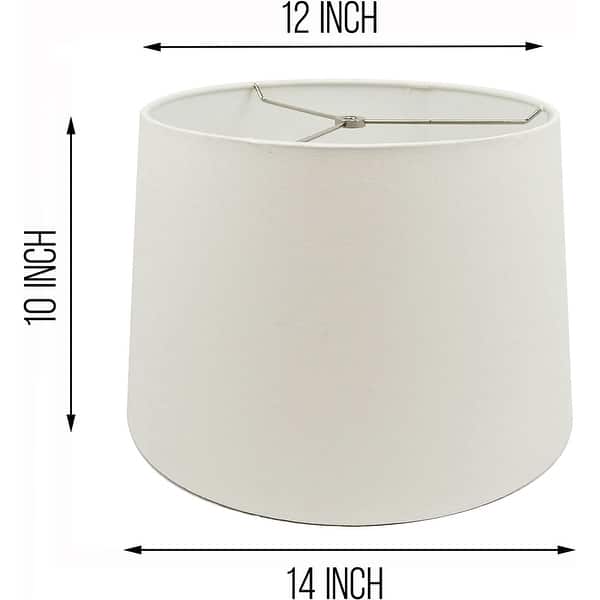 dimension image slide 3 of 7, Mestar Hardback Drum Lampshade (Spider)