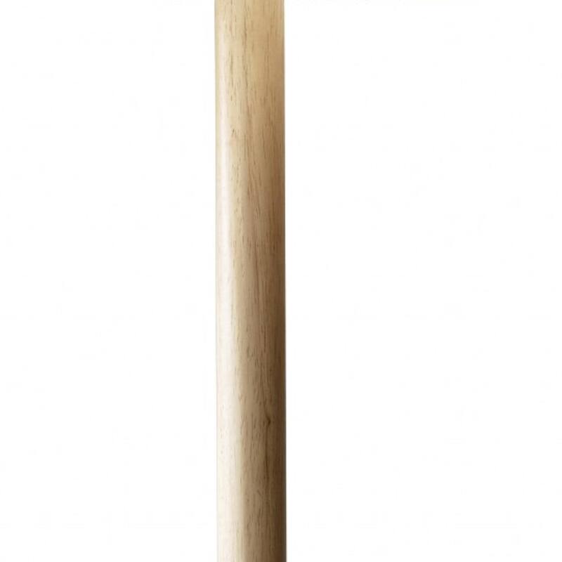 Natural Wood Floor Lamp with Simple Cabin Style