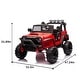 preview thumbnail 40 of 78, 24V Ride-On Car for Kids with Parental Remote, 400W Dual Motors, Bluetooth, MP3, USB, and LED Lights, Ages 3+ Red