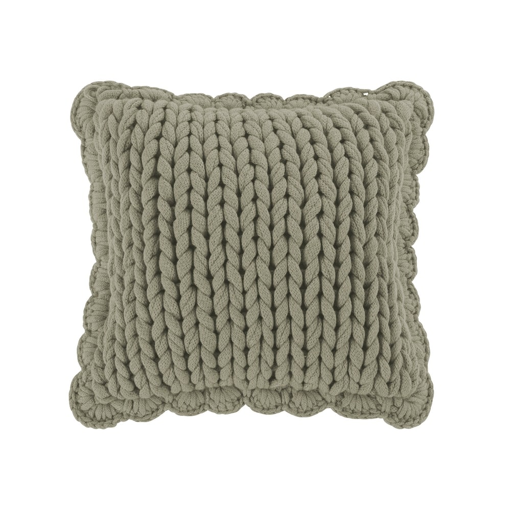 Donna Sharp Chunky Knit Decorative Pillow