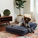 preview thumbnail 1 of 12, Happy Hounds Busby Denim Blue Dog Bed