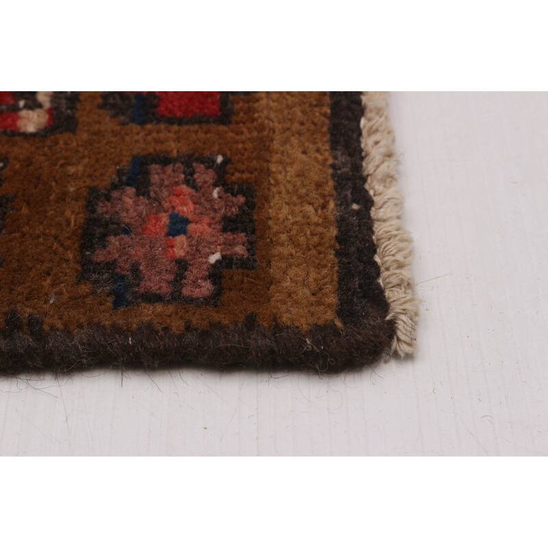 ECARPETGALLERY Hand-knotted Konya Anatolian Red Wool Rug - 3'2 x 11'0