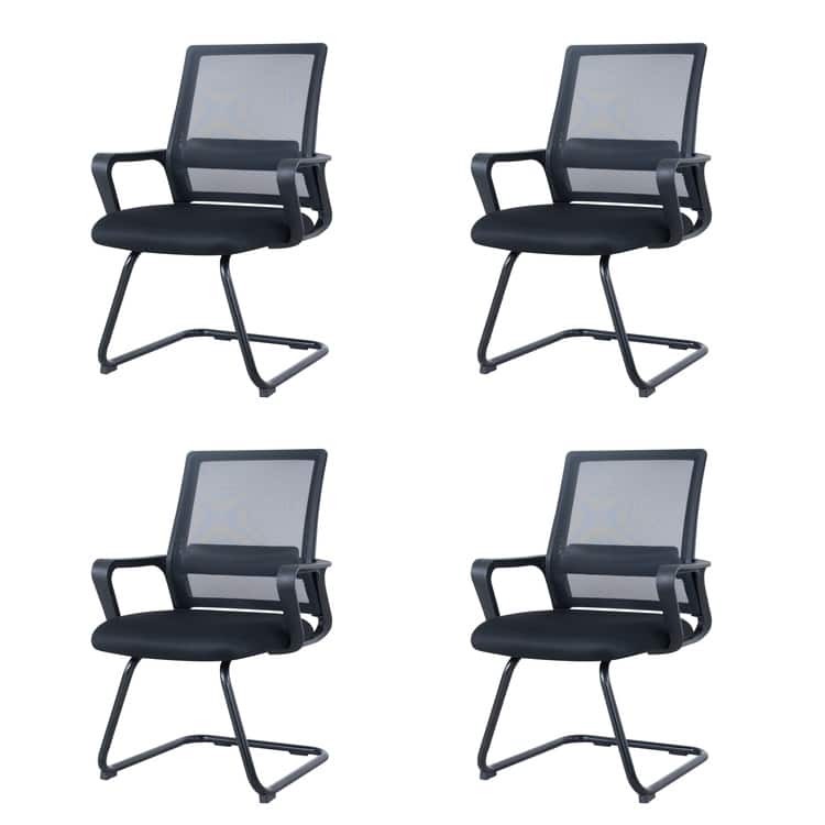 Waiting room chair set of 6 | Reception chair | Office chair | Office visitor chair | Comfortable office seating set