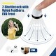 preview thumbnail 4 of 7, Gymax 10FT Adjustable Badminton Net Set W/2 Shuttlecocks Portable