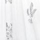 preview thumbnail 2 of 12, Nicole Miller New York Mabel Sheer Rod Pocket Curtain Panel Pair