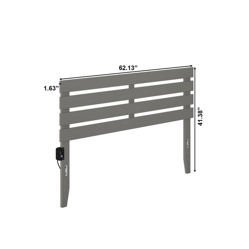 AFI Oxford Headboard with Attachable Charger