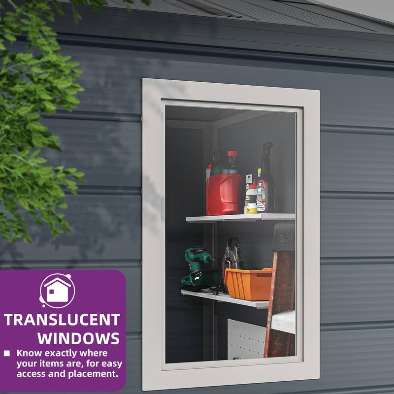 Outdoor Resin Storage Shed