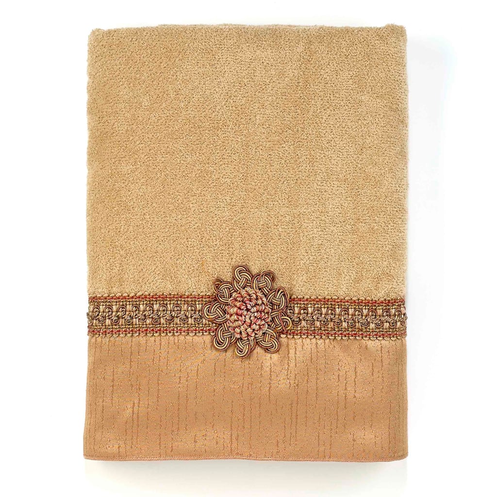 Avanti Linens Braided Cuff Bath Towel - Bath Towel