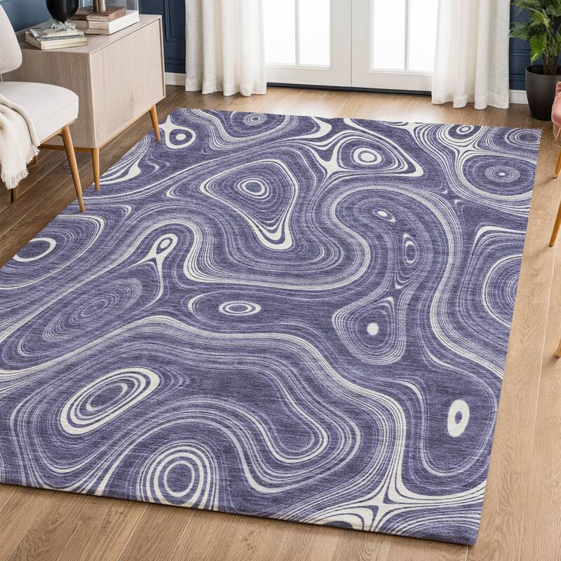 Premium Washable Super Soft Contemporary Alfa Mayfield Rug